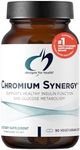 Designs for Health Chromium Synergy - Non-GMO Chromium Nicotinate Glycinate Chelate Supplement with Vanadium, Vitamin D, Manganese, Zinc + Taurine - Cinnamon Powder Base (90 Capsules)