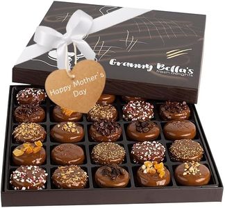 Mothers Day Chocolate Gift Baskets, 25 Gourmet Cookies, Chocolate Candy Gift Box, Prime Gifts for Mom Women Daughter Wife Grandmother, Mother’s Snack Food Delivery Ideas, Assorted Cookies