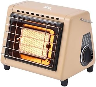 Jeanny Calentador De Gas Portatil Camping Calefactor Camping Gas Portatil Calefactor De Gas Cerámico Interior para Exterior, Tiendas De Campaña, Pesca (sin Botellas De Gas)