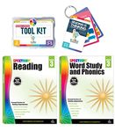 Carson Dellosa 31pc 3rd Grade Reading Bundle, Grade 3 Word Study & Phonics and Reading Comprehension Workbooks and 3rd Grade Reading Manipulatives, Literacy Centers for 3rd Graders