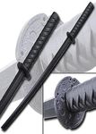 MASTER USA 1802PP Martial Arts Polypropylene Ninja Sword Training Equipment – 39.25-inches Overall, Self Defense, Training, Safe, Easy, Fun, Cosplay, Martial Arts Black