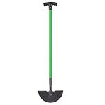 Jazooli Grass Lawn Edge Border Edging Trimming Cutter Carbon Steel Long Handle Half Moon Head Step Turf Edger Manual Gardening Tool Long 91cm T Handle