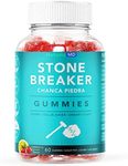 Holistic MD Stone Breaker Chanca Piedra 1,500mg Gummies Kidney Stones Cleanse Gallbladder Formula | Plus Cranberry Extract Might Help Urinary Tract Flush Impurities | Fast Absorption Sugar Free 60ct