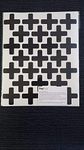 125 Pcs / Swiss Cross Black Plus Sign Wall Decals 2 Inch- Removable Wall Decals for Kids Room Decoration + Vinyl Decor by Bugybagy (Matte Black)