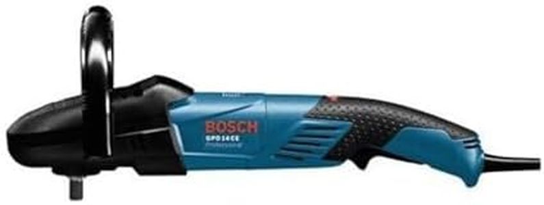 Bosch Professional GPO 14 CE polisher (1,400 W, 750–3,000 min-1 no-load speed, including auxiliary handle, D handle)