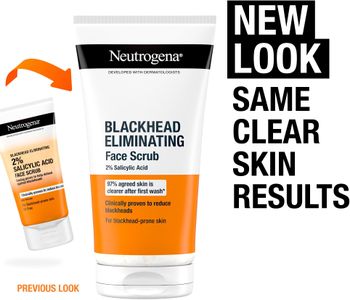 Neutrogena Blackhead Face Scrub – 150ml Deep Cleansing Exfoliator