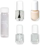 Dazzle Dry Mini Kit 4 Step System - French Vanilla, a full coverage vanilla cream. (5 Piece Kit / 5 Manicures)