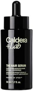 Caldera + Lab The Hair Serum | Men’s Thickening Serum for Thinning & Receding Hair, Supports Fuller & Stronger-Looking Hair, Dermatologically Tested - All Hair Types