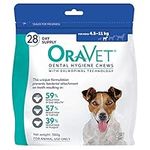 Oravet Dental Hygiene Dog Chews, 28