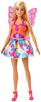 Barbie Dreamtopia Dress Up Doll Gift Set, 12.5-Inch, Blonde with Princess, Fairy and Mermaid Costumes, Gift for 3 to 7 Year Olds, GJK40