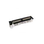 StarTech.com PANEL4512 1U 12-Port Rackmount Cat5e 110 Patch Panel, 45 Degree