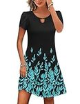HOTOUCH Black Tshirt Dress with Poc