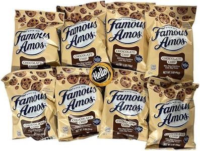 Famous Amos Cookies Bite Size Chocolate Chip 8 Count 2oz Bags Packaged in Customized Hello SunShine Box!