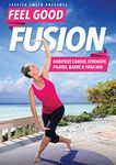 Jessica Smith Feel Good Fusion: Barefoot Cardio, Strength, Pilates, Barre and Yoga Mix DVD, Fat Burning, Sculpting, Toning Low Impact Exercise (No Floor Work)