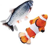 Cat Toys Automatic Flopping Fish wi