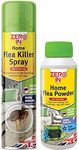 Zero In COM006 Flea Killer Kit, Includes Flea Killer Spray and Flea Killer Powder, Packaging May Vary