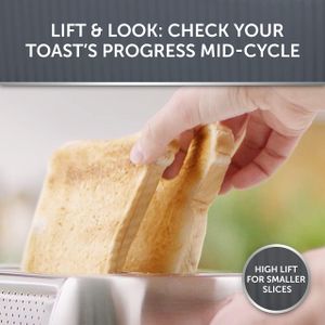 Breville Edge 2-Slice Toaster – Brushed Stainless Steel, Deep Chassis