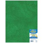 Darice Glitter Foam Sheet 9"X12" 2mm-Green