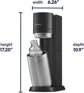 SodaStream Duo Sparkling Water Maker – Black