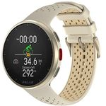 POLAR Pacer Pro Advanced Ultra-Light GPS Fitness Tracker Smartwatch for Runners with Training Program & Recovery Tools; S-L, for Men or Women, Champagne Gold