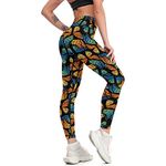 Novelty Workout Leggings High Waisted Yoga Pants for Women 4-Way Stretch Exercise Running Butterfly Pants