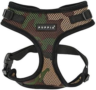 Puppia PAJA-AC617-CA-M Soft Mesh Dog Harness, Camo Medium