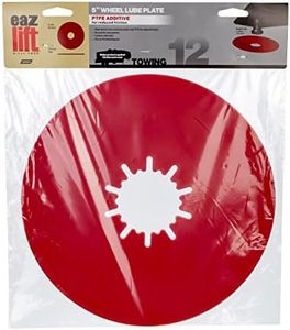 EAZ LIFT TPE 12" Premium Fifth Wheel Lube Plate Red w/PTFE (44678)