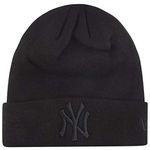 New Era CUFF Winter Beanie - New York Yankees black white
