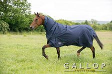 Gallop Trojan 600d Combo Neck No-fill Turnout Rug 5'9" (EU 125cm)