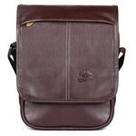 The Clownfish Regal Sling Bag, Sling Bag for Travel, Sling Bag for Men,Sling Bag for Women, Side Bag for Girls, Side Bag for Men, Messenger Bag, Tablet Bag (Redwood Brown)