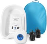 Upgrade Ionic Foot Bath Detox Machine - Ionic Detox Foot Bath, Foot Detox Machine, Touch ON/OFF, LCD & Timer for Home Use Beauty Salon (2 Arrays,100 Liners,1 Blue Bag)