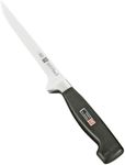 ZWILLING Filleting Knife, Blade length: 18 cm, Narrow blade, Special stainless steel/Plastic handle, Four Star, Silver/Black