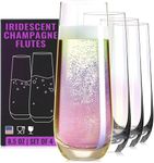 Eparé Stemless Champagne Flutes Gla