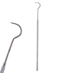 YNR 15" Equine Horse Dentistry Horse Dental Mouth Probe Scaler Explorer Pick Veterinary Scaler Kit (Equine Explorer)