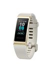 Huawei Band 3 Pro - Smart Band Fitness Activitiestracker with 0.95" AMOLED Touchscreen, 24/7 Continuous Heart Rate Monitor, Up to 12 Days usage, Scientific Sleep Monitor, GPS, 5ATM Waterproof, Gold