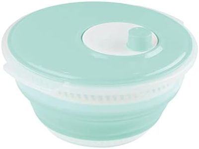 Incasa Essoreuse à Salade rétractable, Bleu