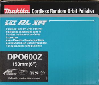 Makita 18V Brushless Polisher – Cordless Power Tool