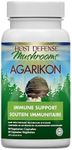 Host Defense Agarikon Mushroom 60 Capsules Immune Support Mushroom Supplement with 55% Polysaccharides & 1000mg Agarikon Mushroom Powder per serving