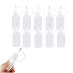 10 pcs Precision tip applicator bottle,15ml needle applicator bottle for Paint Craft,glue bottles with fine tip,needle applicator bottle,for DIY Paint Paper Craft Glue Ink Liquid Acrylic Painting