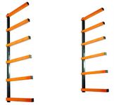 KASTFORCE KF1006 Lumber Storage Rack 6-Level System 110 lbs (50kg) per Level with Durable Sheet Metal Screws, Wood Rack, Workshop Rack