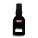 Kitchen Expert - Steel Bottle Opener | Matte Black | Fancy Bar Tool | Bottle Shape | Bar Accessories | Soda/Cap Opener | Unique Design | 1 Pc