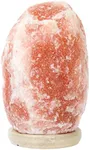 Himalayan Secrets X-Large Salt Lamp with Marble Base - Natural Pink Crystal - Dimmer Cord and Bulb Included (55-66 LBS)