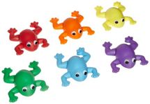 Sportime IndestructibleBeanBag Frogs, Set of 6