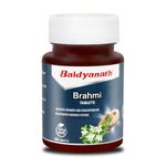 Baidyanath Brahmi Tablets - 60 Tab | Helps To Handle Life’s Daily Stress | Promotes Mind Relaxation| (Pack of 1)