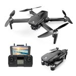 JUGUTEE Drones with UHD Camera for Adults 3 Axis Brushless Drone with 4K/30FPS Video 48MP Photo with 5GHz Transmission, Intelligent GPS Auto Return, Brushless Motor, Auto Return, 3D Flips, Headless Mode, Aerial Photography Multicolor