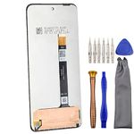 Complete Screen LCD Digitizer Touch Assembly Replacement for Motorola Moto G Stylus 5G 2023 Black 6.6"