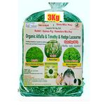 Herbal Sinovet India Premium Alfalfa/Timothy/Hedge Lucerne/Peanut Mix hay for Rabbit/Guinea Pig/Hamster. (3kg)