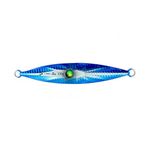 Tuata Fast Sinking Slow Pitch Jigs Vertical Jigging Lures Saltwater Sea Fishing Tuna Jig 300g 400g 500g (250g, Blue)