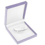 equilibrium Friends Share Memories, Laughter and Love' - Silver Plated Bangle(Size: One size)