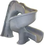 Global Pool Products Tsunami Inground Swimming Pool Water Slide Deck Mounted Sand GPPSTS-Sand